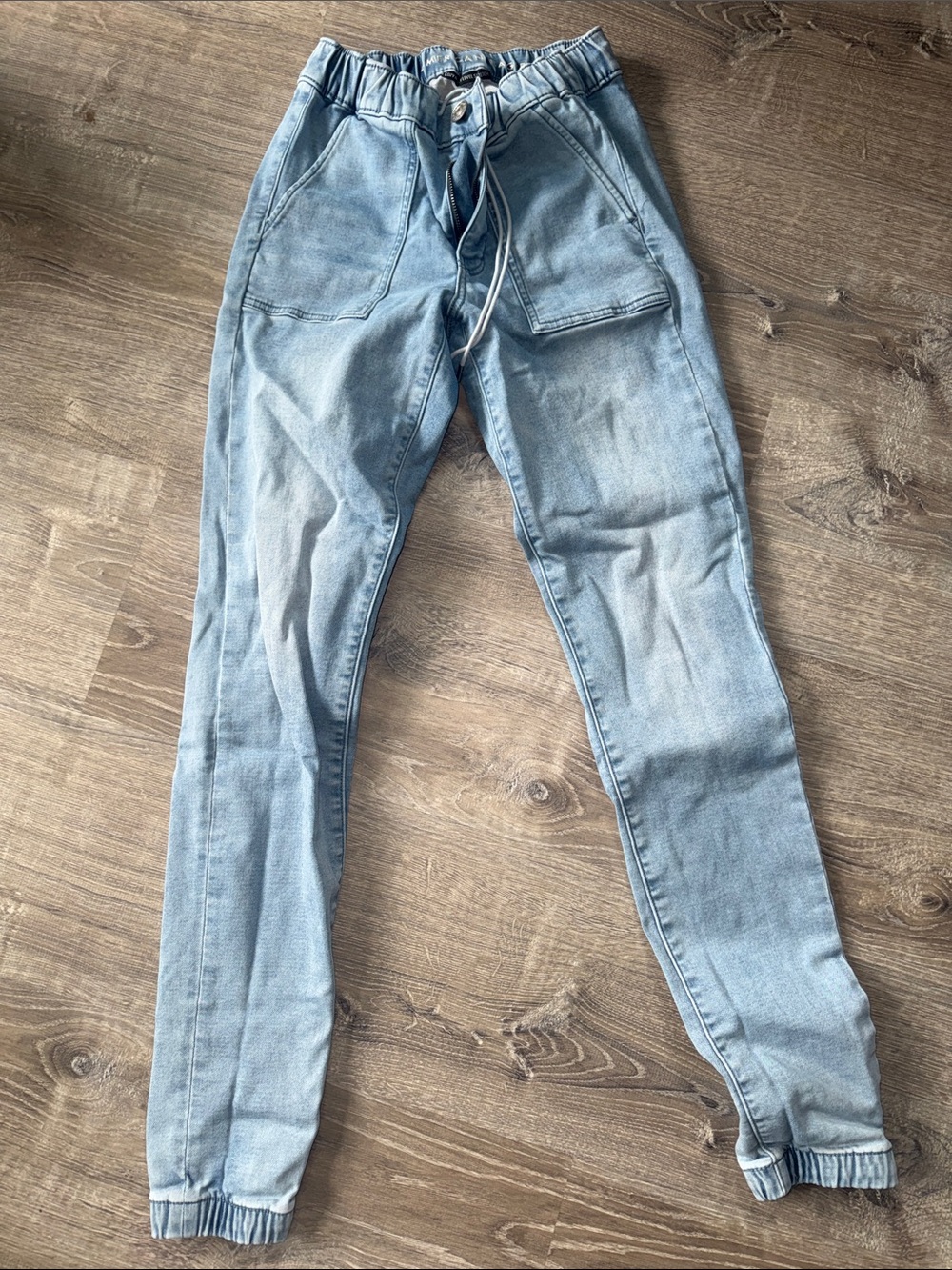 American Eagle Outfitters Light Blue Slim Jogger Jeans